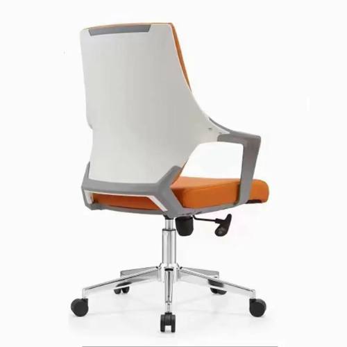 Ghế văn phòng bọc da màu cam: SG - 672-1 - $hienthicat